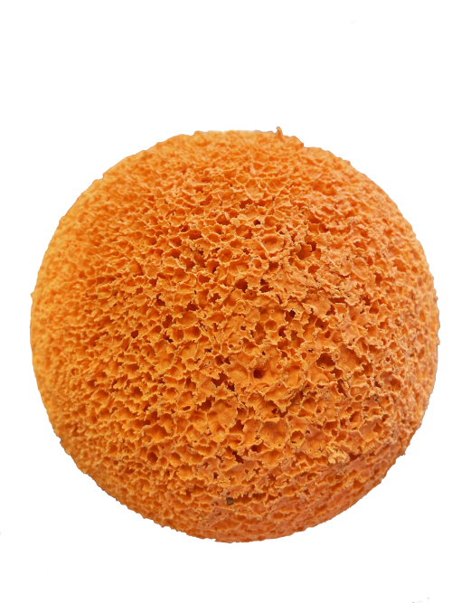 Orange Clean Out Ball