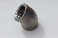 161-K402-20 | IrrigationSupplyParts.com -- Irrigation Fittings, Camlock, Ringlock, Drip Irrigation, Valves, Gauges 1 1/4" 150# 304 SS 45 Degree Elbow ISO 49