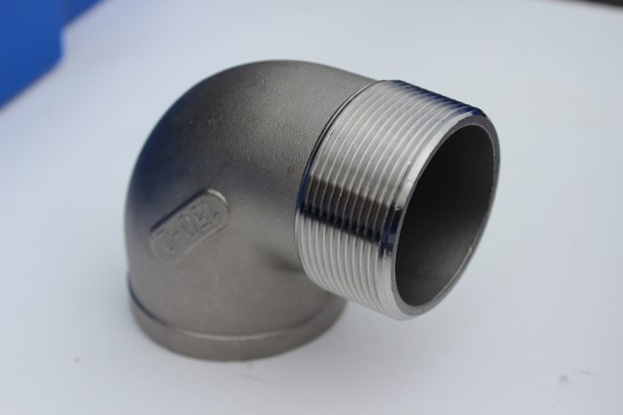 161-K403-32 | IrrigationSupplyParts.com -- Irrigation Fittings, Camlock, Ringlock, Drip Irrigation, Valves, Gauges 2" 150# 304 SS 90 Degree Street Elbow ISO 49