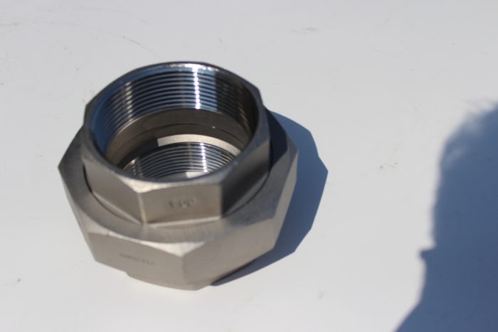 161-K487-48 | IrrigationSupplyParts.com -- Irrigation Fittings, Camlock, Ringlock, Drip Irrigation, Valves, Gauges 3" 150# 304 SS Union ISO 49