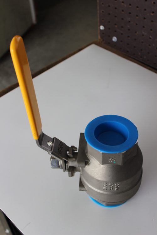 2 1/2" T316 2PC 1000 WOG NPTFP SS Ball Valve