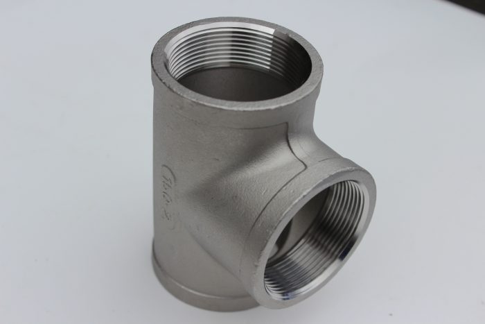 161-K406-32 | IrrigationSupplyParts.com -- Irrigation Fittings, Camlock, Ringlock, Drip Irrigation, Valves, Gauges 2" 150# 304 SS Tee ISO 49