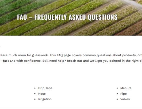 New FAQ (Frequently Asked Questions) Section