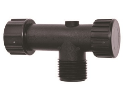 ¾” Hose-End Tee Filter (Swivel FHT x MHT)