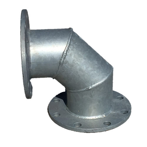 Male / Female Elbow 90D Galv Fitting- 32mm – Aluminium Flanges
