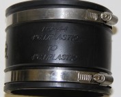 Flexible Rubber Coupling | IrrigationSupplyParts.com -- Irrigation Fittings, Camlock, Ringlock, Drip Irrigation, Valves, Gauges Flexible Rubber Coupling, 77-456111, 77-4561010, 77-4561313, Ferco Style Coupling