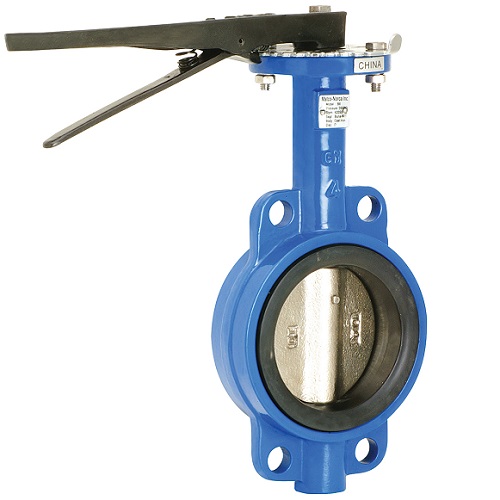 Cast Iron Wafer Style Butterfly Valve – Lever Operated – Irrigation