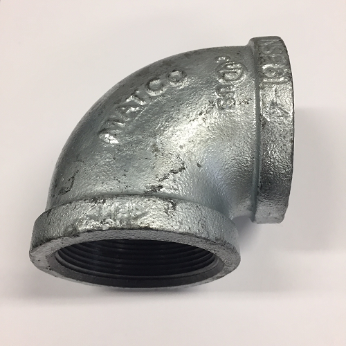 Details about   2" 90 Degree Elbow Galvanized Tsp 