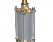 AirCylinderForMZValve | IrrigationSupplyParts.com -- Irrigation Fittings, Camlock, Ringlock, Drip Irrigation, Valves, Gauges Double Acting Air Cylinder for MZ Brass Slide Valve, Air Cylinder