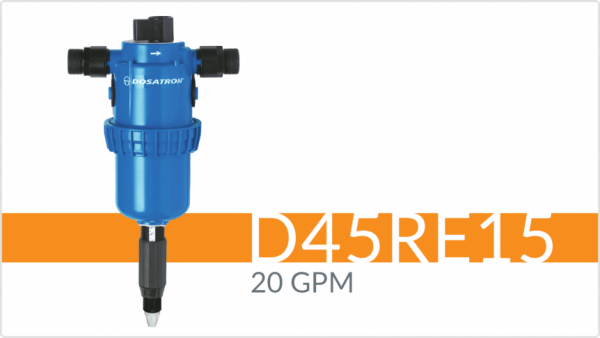 D45RE15-Fertilizer Injector Dosatron
