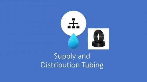 Drip Irrigation Distribution Tubing / Supply Tubing