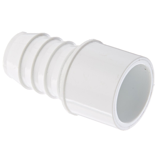 Female - Gray 2-Inch PVC Insert Adapter Pipe Fitting Barb x IPS Socket 