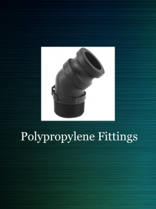 Polypropylene Fittings