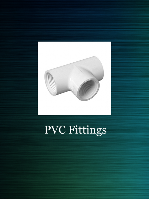 PVC - Sch 40 Fittings --